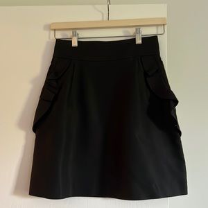 Sandro black skirt